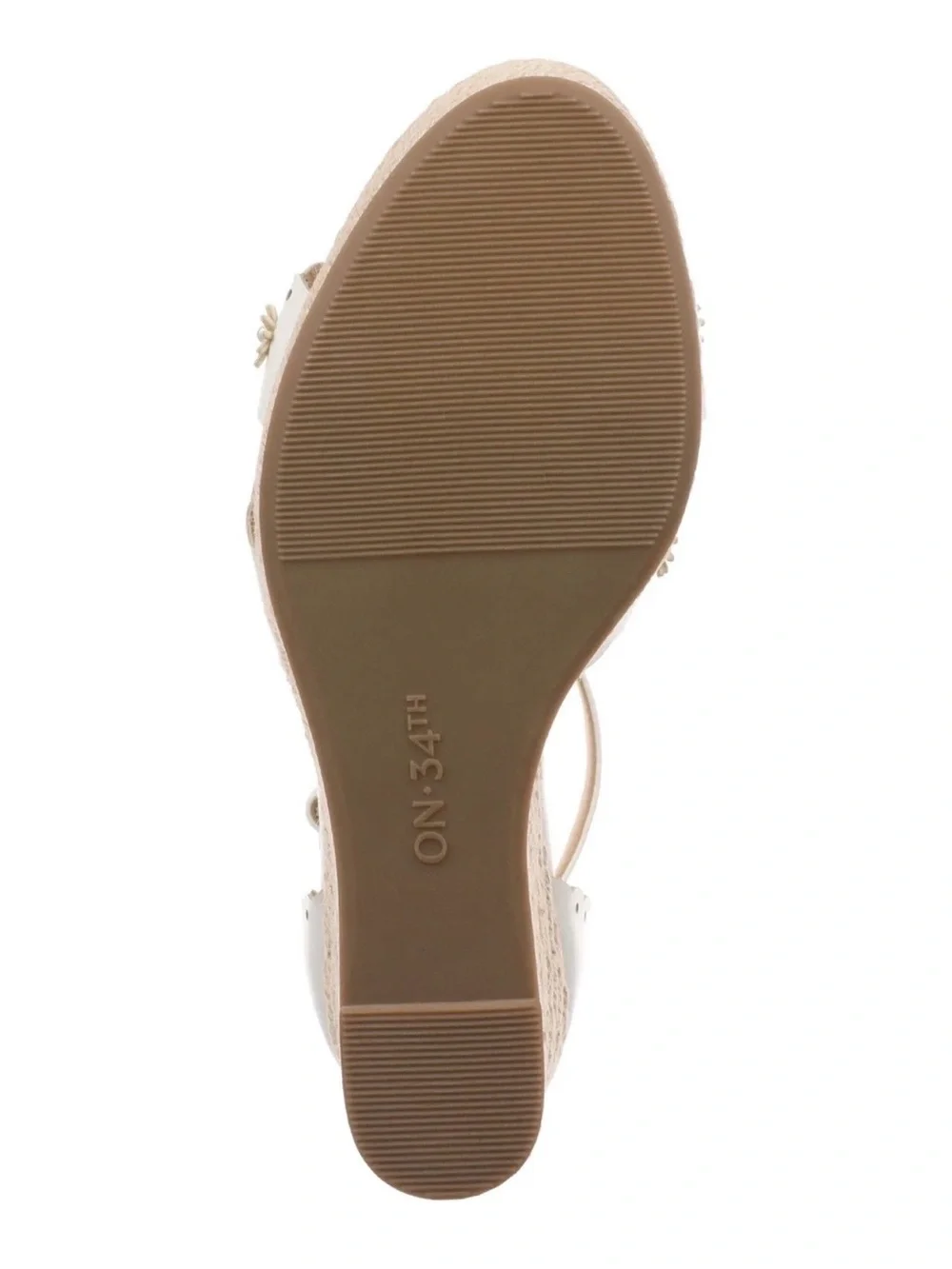 On 34th Women's Theodoree Espadrille Wedge Sandals, Exclusively at Macy's White